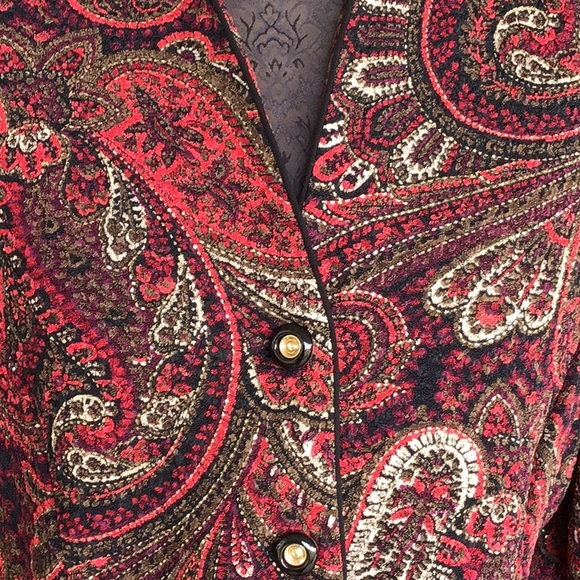 Multi Color Jacket with Sparkly Gold Accent, 14P - Picture 2 of 7